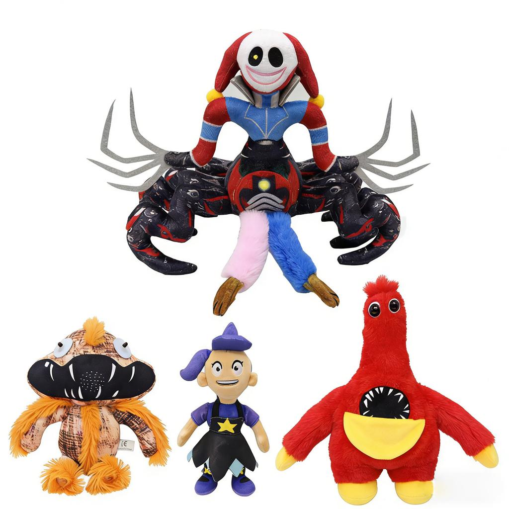 -New Horror Game 5 Giblet Chum Chompkins Plush Doll Cute Anime Peripherals Toy Birthday Christmas Gift