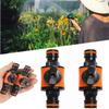 New 1PC/2PCS Garden Hose Shut Off Valve Tap Adapter Quick Joint Garden Sprays Sprinklers for Watering the Garden