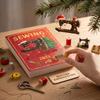 Advent Calendar Christmas Tree Ornaments – Acrylic Hanging Decorations with Days of Surprises