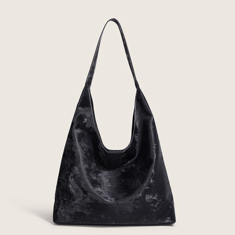 Large-capacity Retro Bag Women's 2025 Autumn and Winter New Versatile Shoulder Bag Premium Texture Commuter Tote Bag Tide