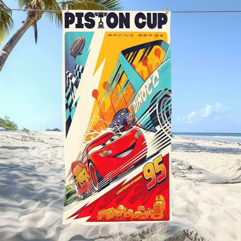 Anime Cartoon Digital Print Quick-Dry Beach & Travel Towel