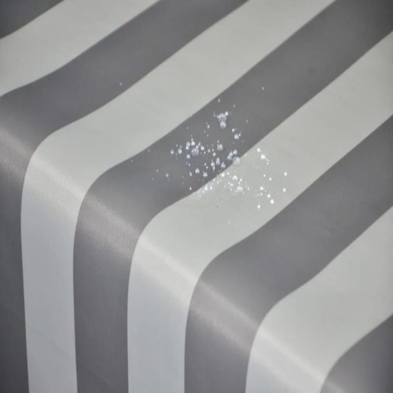 

420D Striped Printed Oxford Cloth Waterproof PU Coating Fabric for DIY Umbrella Tent Folding Chair Backpack Outdoor Sofa Cushion 100x150cm