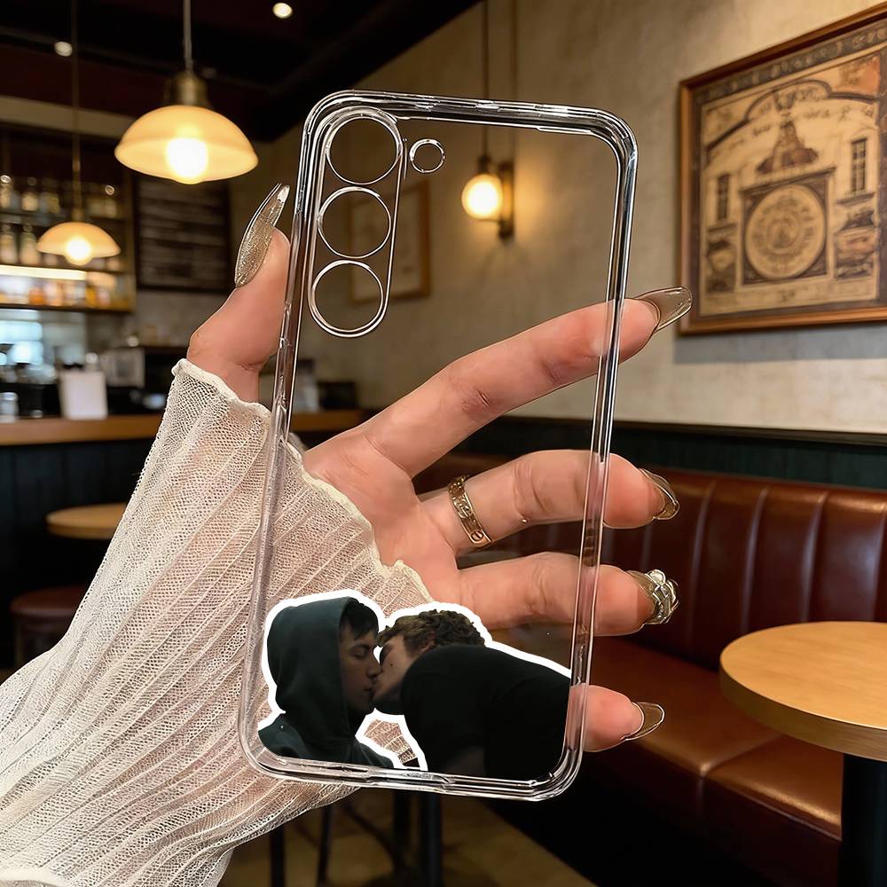 

H-Heated Rivalry Phone Case For Samsung Galaxy A71,A70,A52,A51,A40,A30 Transparent Cover Samsung a30 a20