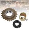22T Bike Freewheel with 30mm Adapter Connector Bicycle Freewheel Adapter Kit for Electric Tricycle Motorcycle Go Kart