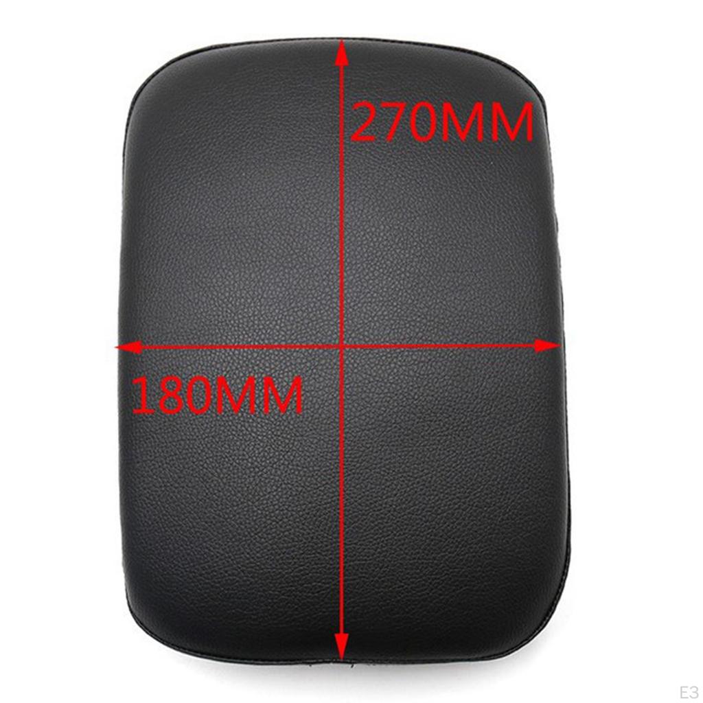 8 Suction Cup Pillion Passenger Pad Seat fits for XL883 XL1200,Durable Material