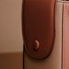 RSINC Small Crossbody Bags Semi Oval PU Leather Adjustable Shoulder Tan Brown B0DVQ1BDDJ