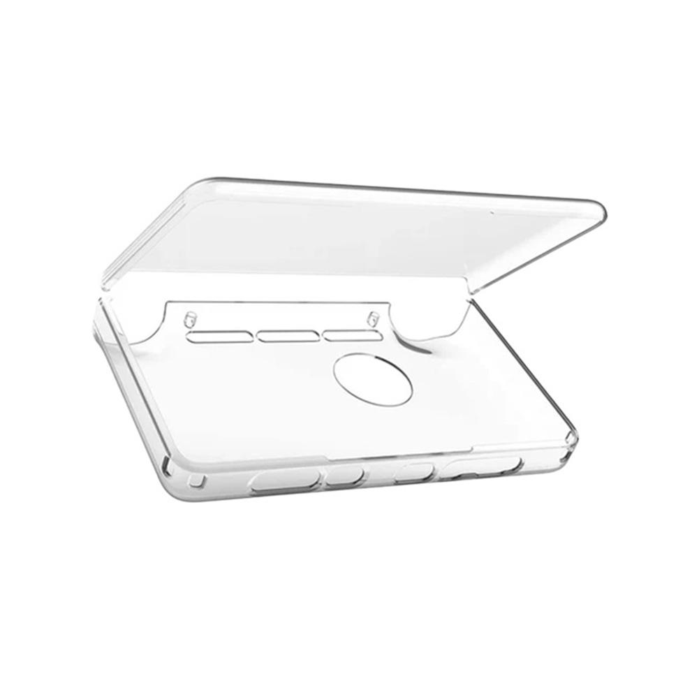 1 Pcs Transparent For TPU Protective Case For AYN-THOR Dual-Screen Flip Game Console Accessory Protective Cover