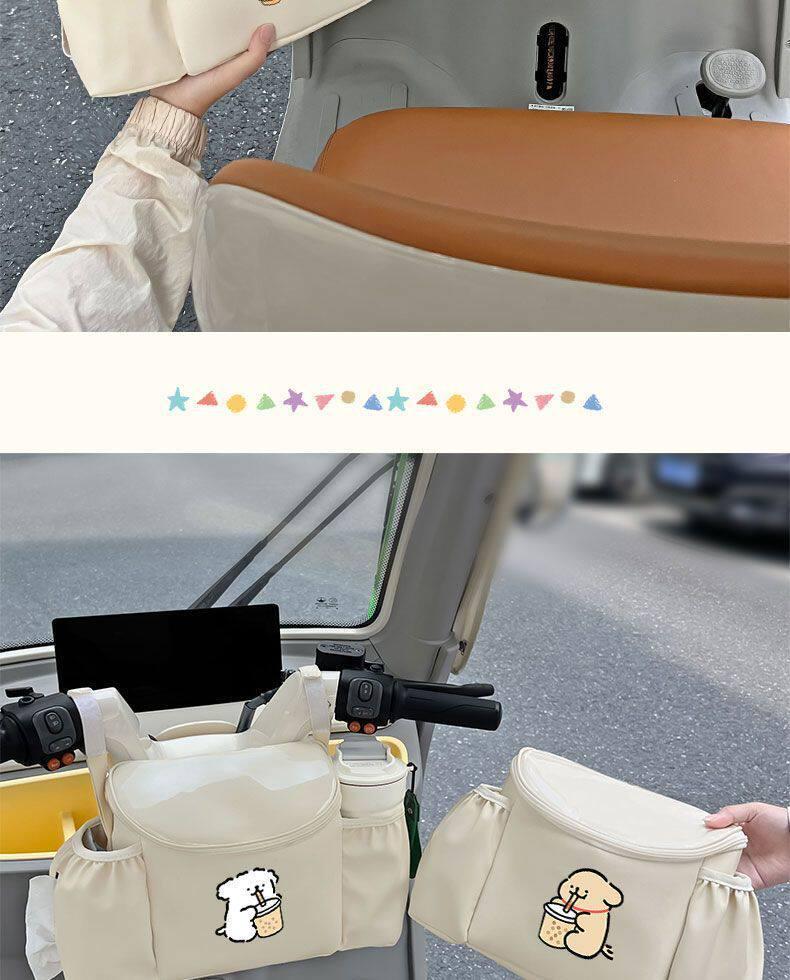 Multifunctional Hanging Bag for AIMA Lewei CA510/CA500 Electric Tricycle - Universal Front Storage Bag
