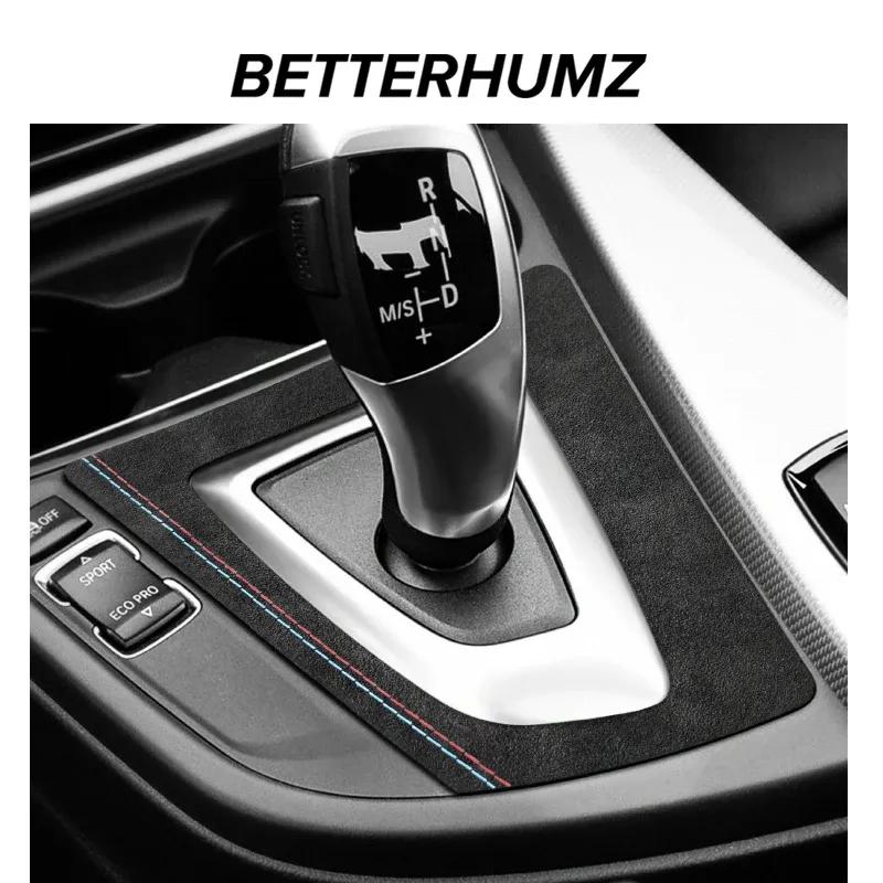 Betterhumz Auto-Schaltknauf-Panel-Abdeckung Für BMW F30 F34 F32 F33 F36 3er 4er 3GT 320i 328i Zieraufkleber Innenzubehör