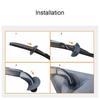 1 Universal Car Wiper Arm Bottom Hole Protective Cover Windshield Wiper Sleeve Wiper Hole Dustproof Pad Prevent Leaf Accessories