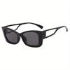 Fashion New Cat Eye Butterfly Frame Sunglasses UV400 Women Hollow Sun Glasses Modern Outdoor Travel Sun Shade Eyewear