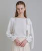 TOWAV Mun Tie Blouse_White