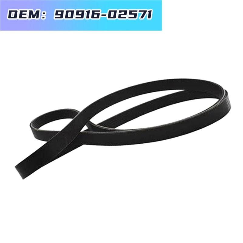 For Toyota 4Runner 2003-2009 Spare Parts Parts Serpentine Drive Fan Belt 90916-02571-A99D