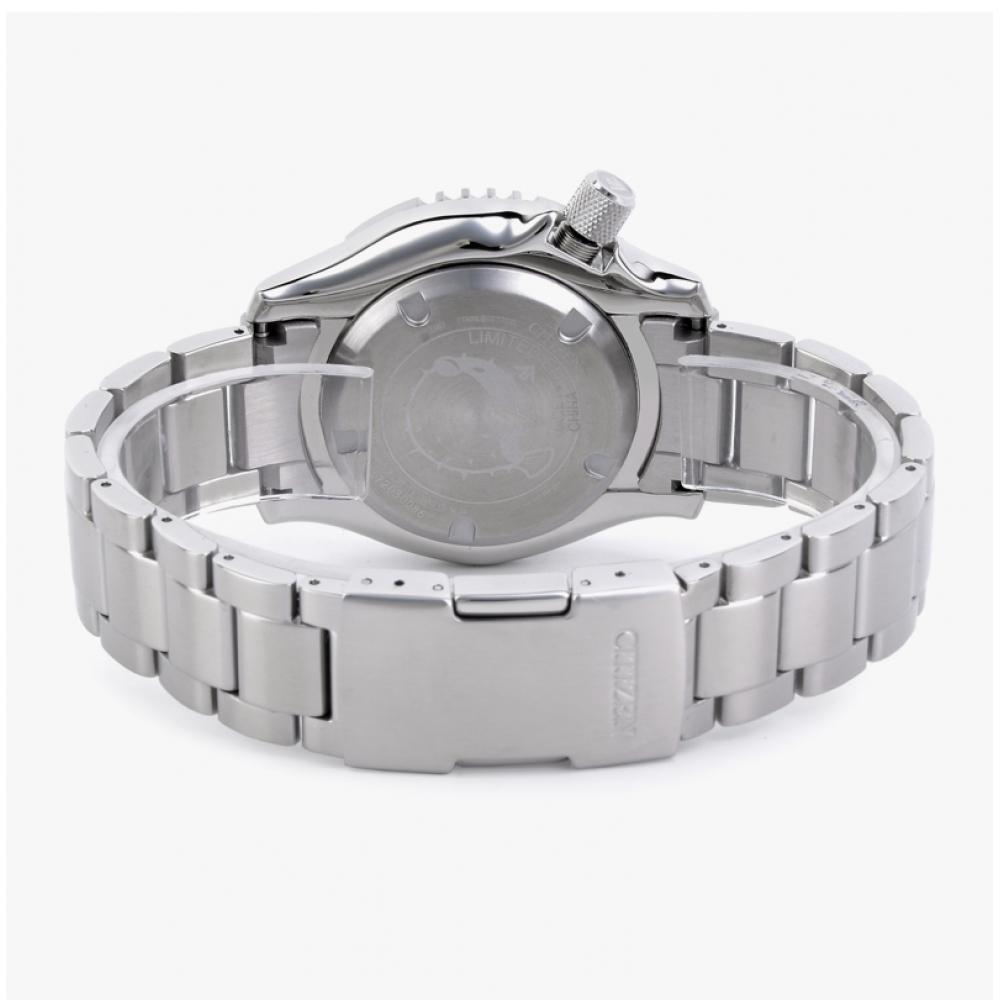 Citizen Ny0160 66e Promaster Marine Diver 35th Anniversary Limited Edition Additional Strap Set Mens Metal Watch