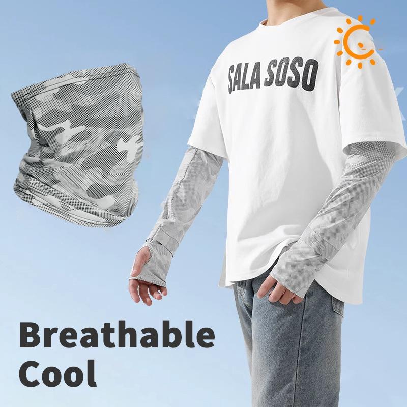 Camping Equipment Multi-Function Scarf Ice Silk Unisex Cycling Snood Biker Mask Warmer Outdoorsports Hiking Fishing