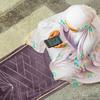 Thickened Prayer Mat Embossing Flannel Carpets High Quality Eid Festival Rugs