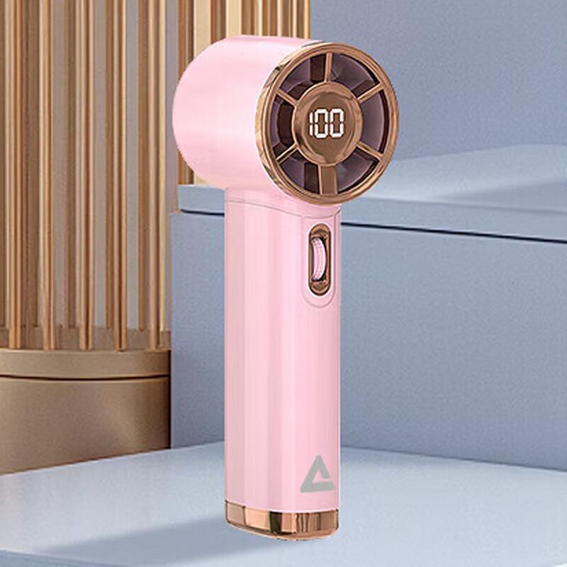 Peak 100-Speed Smart Digital Handheld Portable Quiet Fan YE35006 100-Speed Digital Display with Lanyard