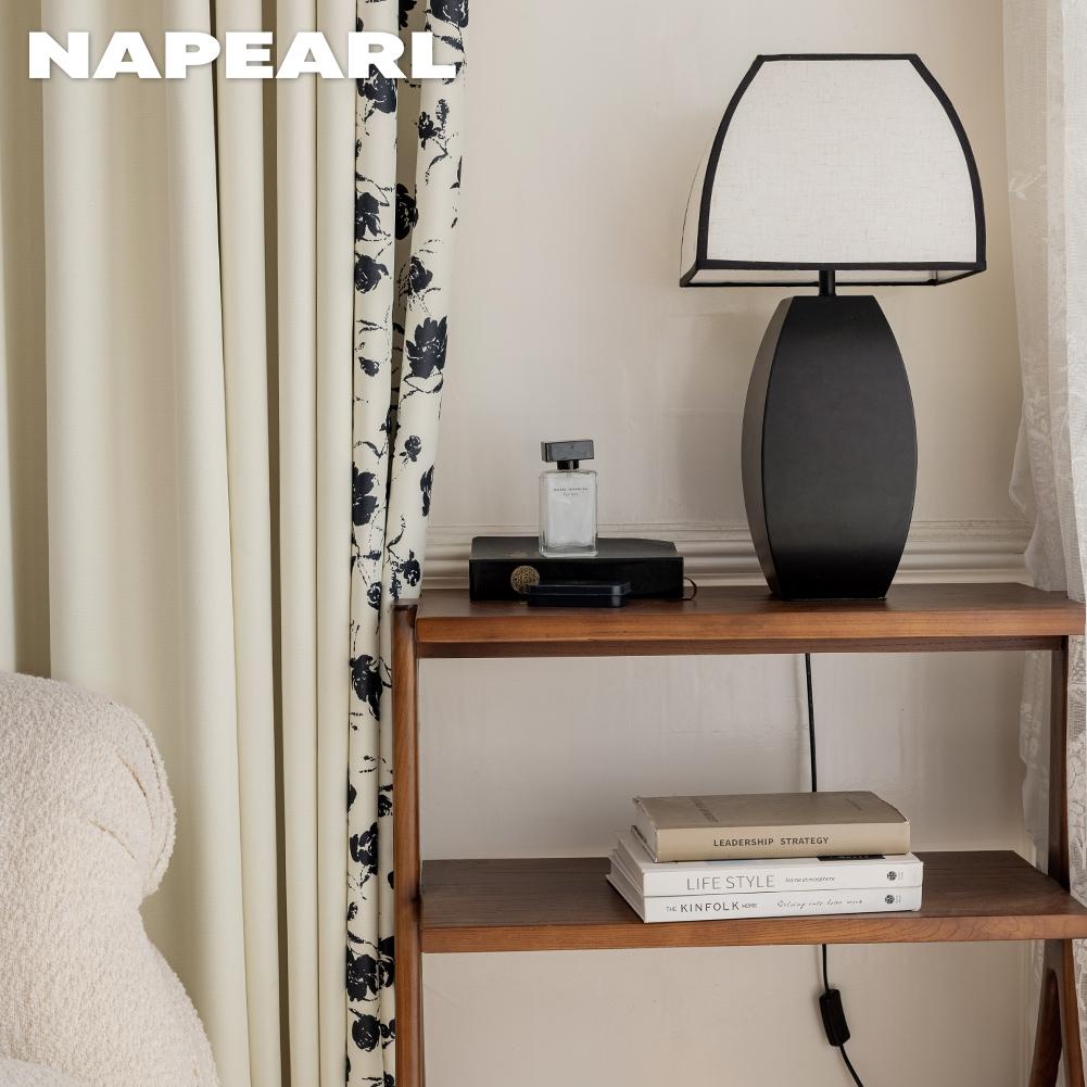 1 Stück NAPEARL 70–80 % Verdunkelungsvorhänge mit romantischem Rosendruck, Seitenteil, Verdunkelungsvorhänge für Schlafzimmer, Wohnzimmer, Heimdekoration