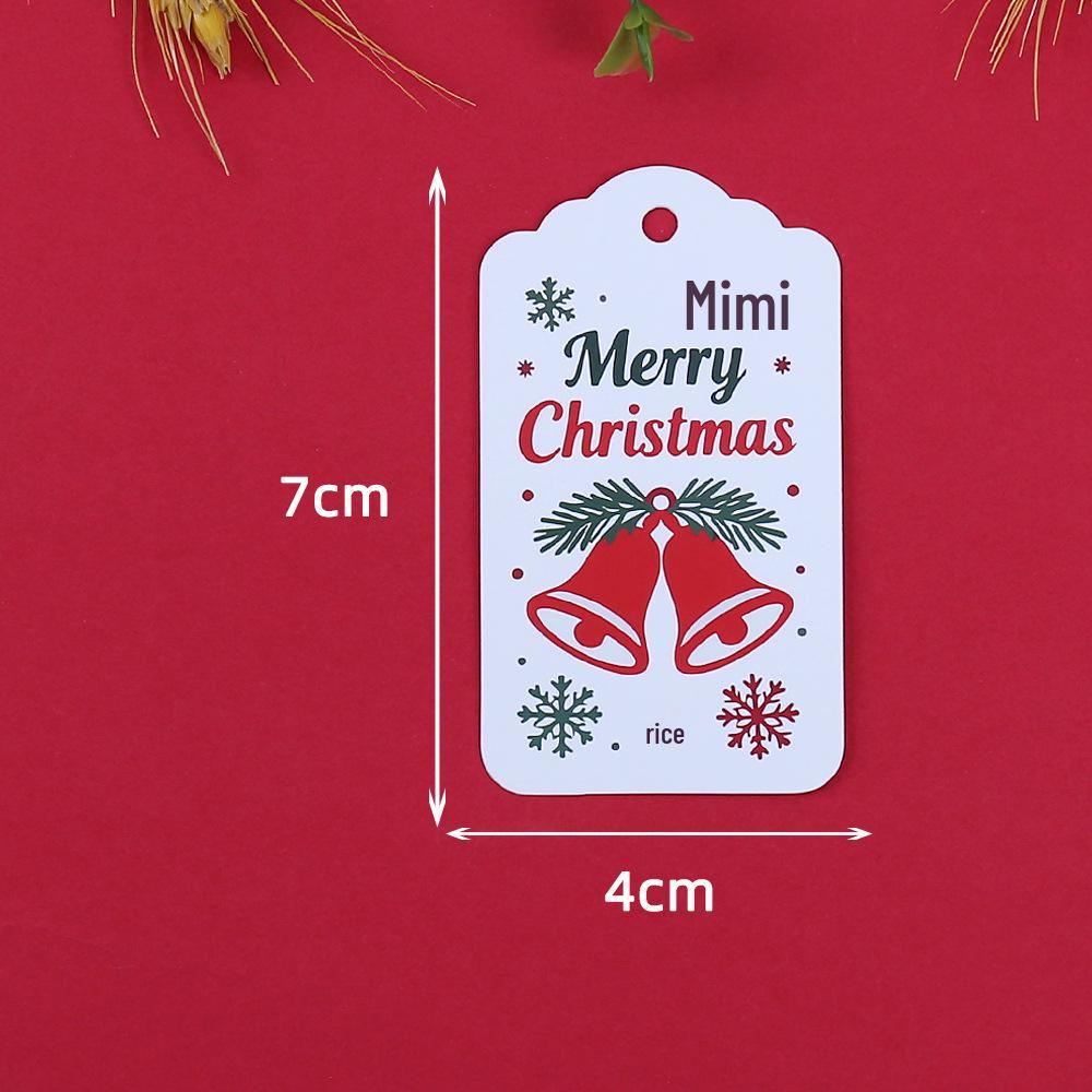 2026 Christmas Gift Tags: Reindeer, Santa, Snowman Design Hang Tags, Christmas Cards In Stock