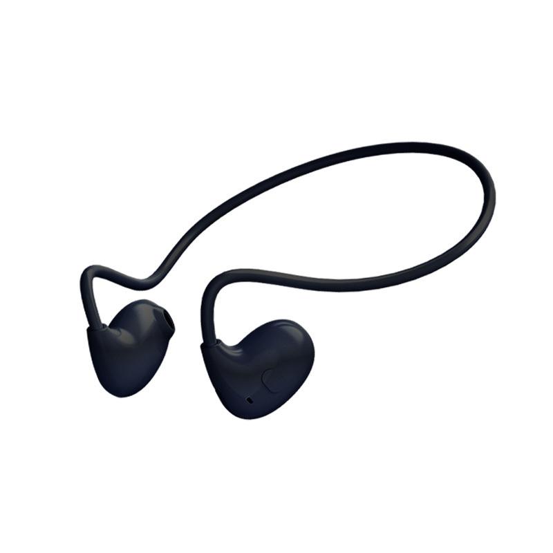 Neckband Air Bone Conduction Headphones Wireless Bluetooth Headset With Mic Sports Running Non-Ear-Wearing For Xiaomi Iphone 15