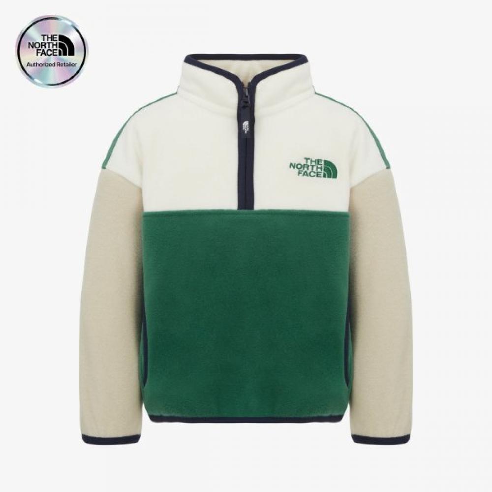 The North Face Kids Campout Anorak Jgr JUNGLE GREEN/100