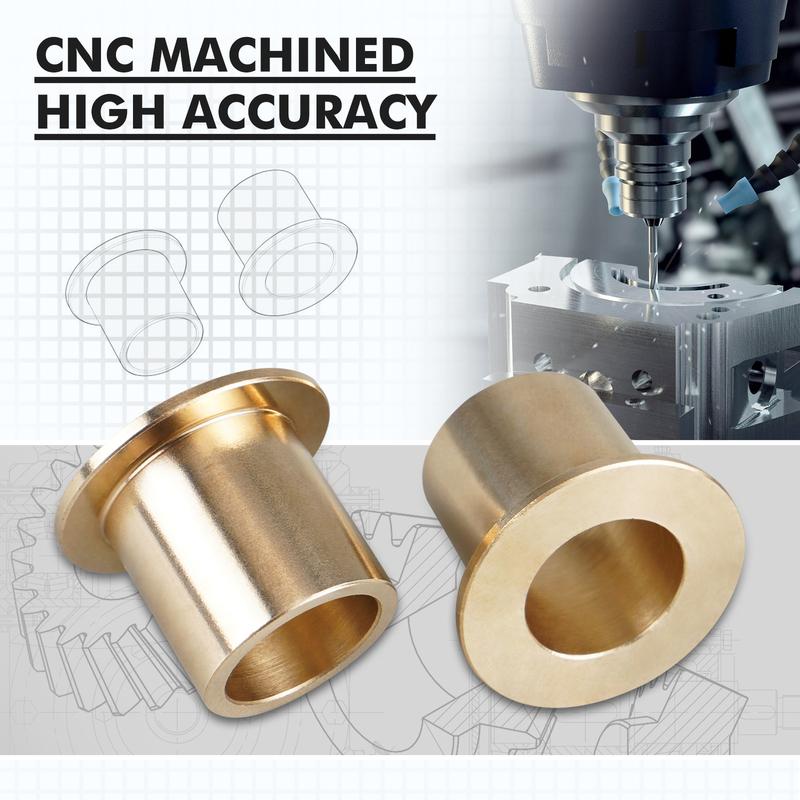 Brass Clutch & Brake Pedal Bushings for BMW F30 F20 F22 E39 E60 E87 E92 E90 E46 E36 X3 X5 Z4, Replace 35211109541, 35211158290