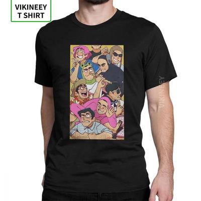 Unisex's T-Shirts Filthy Frank Characters Fun 100% Cotton Tees Short Sleeve Joji Pink Guy Meme Japanese Youtube T Shirt Big Size