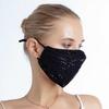 1 PC Washable Sequins Breathable Reusable Shiny With filter Pocket Face Mask