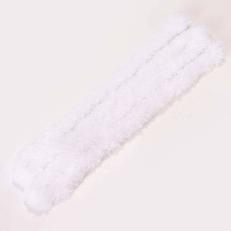 

Коралловый флис Twister Puppy, шерсть ручной работы, 15 мм, плюшевые аксессуары для носа и глаз для собак белый