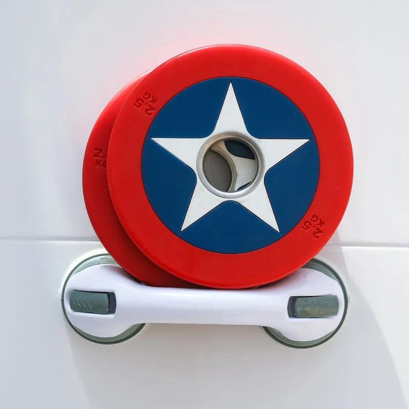 1 Suction Cup Handle Toilet Bathroom Bathroom Handrail Railing Elderly Non-Slip No-Punch Toilet Handrail