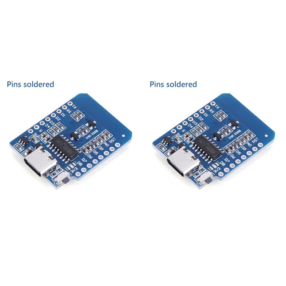 1-5pcs ESP8266 ESP-12F D1 Mini Nodemcu Lua IOT Board Type-C D1 Mini WIFI Development Board NodeMCU Lua Module for Arduino