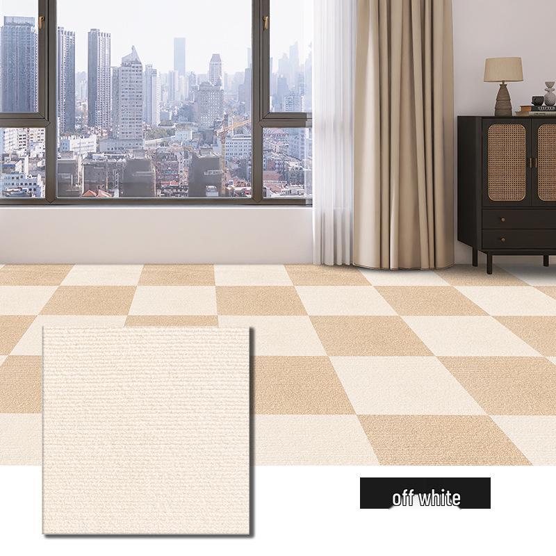 Self-Adhesive Anti-Slip Splicing Floor Mat for Bedroom: Pet-Friendly, Anti-Collision, Commercial Office and Full Coverage Carpet