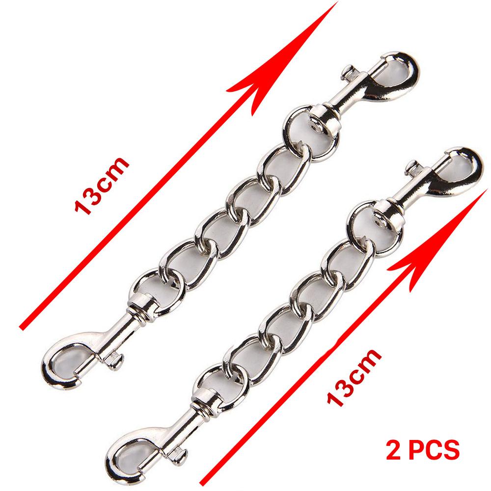 Sex Toys Erotic Accessories Double End Metal Hook Chain For Restraints Handcuffs Convenient Connection Bdsm Bondage