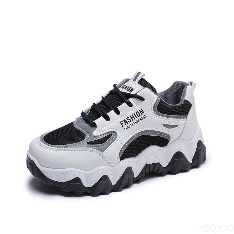 Neue Damen Dad Schuhe Lässige dicksohlige Sneaker vielseitiger Mesh-Schuh Outdoor rutschfest Laufschuhe Damenschuhe Zapatos Mujer