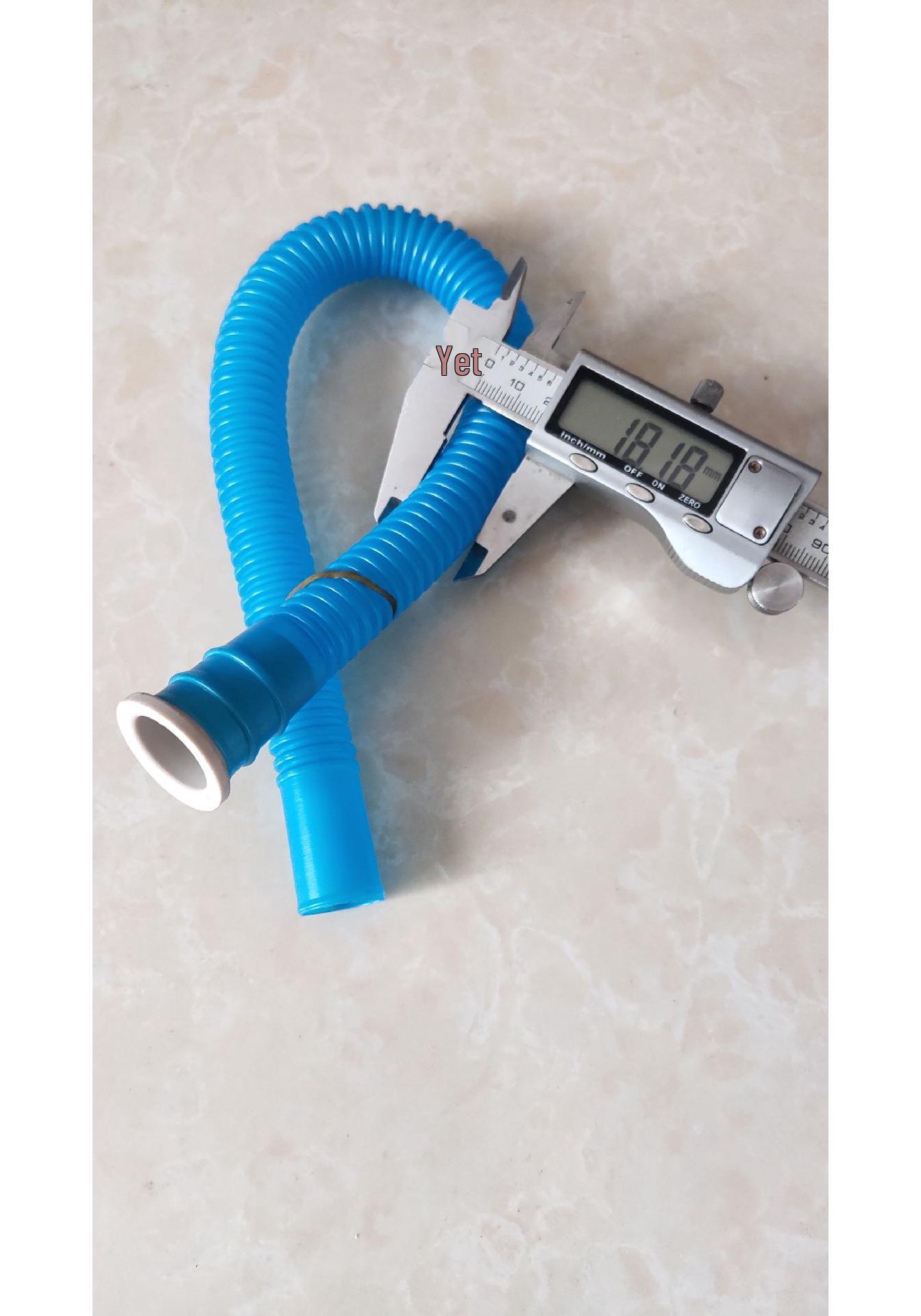 Thickened Semi-Automatic Washer Inlet & AC Drain Extension Corrugated Hose