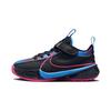 New Freak 5 Slip-Resistant Cushioning Low-Top Basketball Shoes Black Blue Pink Children Aged 3-7 Years Old FB8980-400