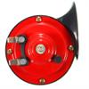 2pcs 12V Air Horn for Car Snail Electric Air Horn Marine Boat Loud Alarm Kit Boat Motorcycle Dual-tone Car Horn Loud Signal