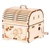 Handmade 3D Wooden Puzzle Music Box for Kids - DIY Educational Treasure Box