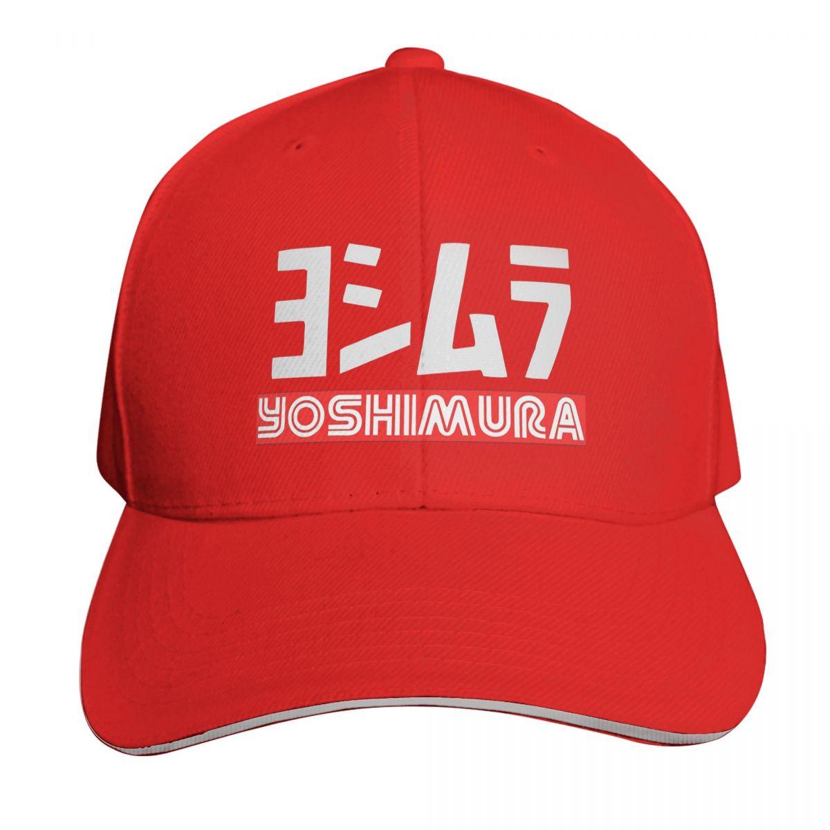 Yoshimura Японские Мотоциклетные Выхлопные Колпачки Модные Повседневные Бейсболки Регулируемая Кепка Хип-Хоп Летние Унисекс Бейсболки One Size