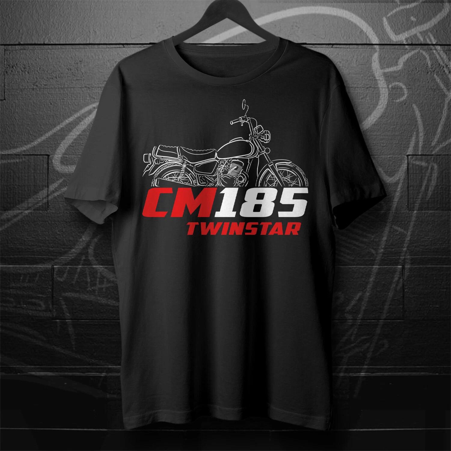 Honda CM185T Twinstar 1978–1979 - Motorcycle T-Shirt for Riders L
