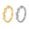 Simple Winding Twist Ring Niche High-End Lamp Luxury Ring Women'S Titanium Steel Non-Fading Jewelry Premium Durable