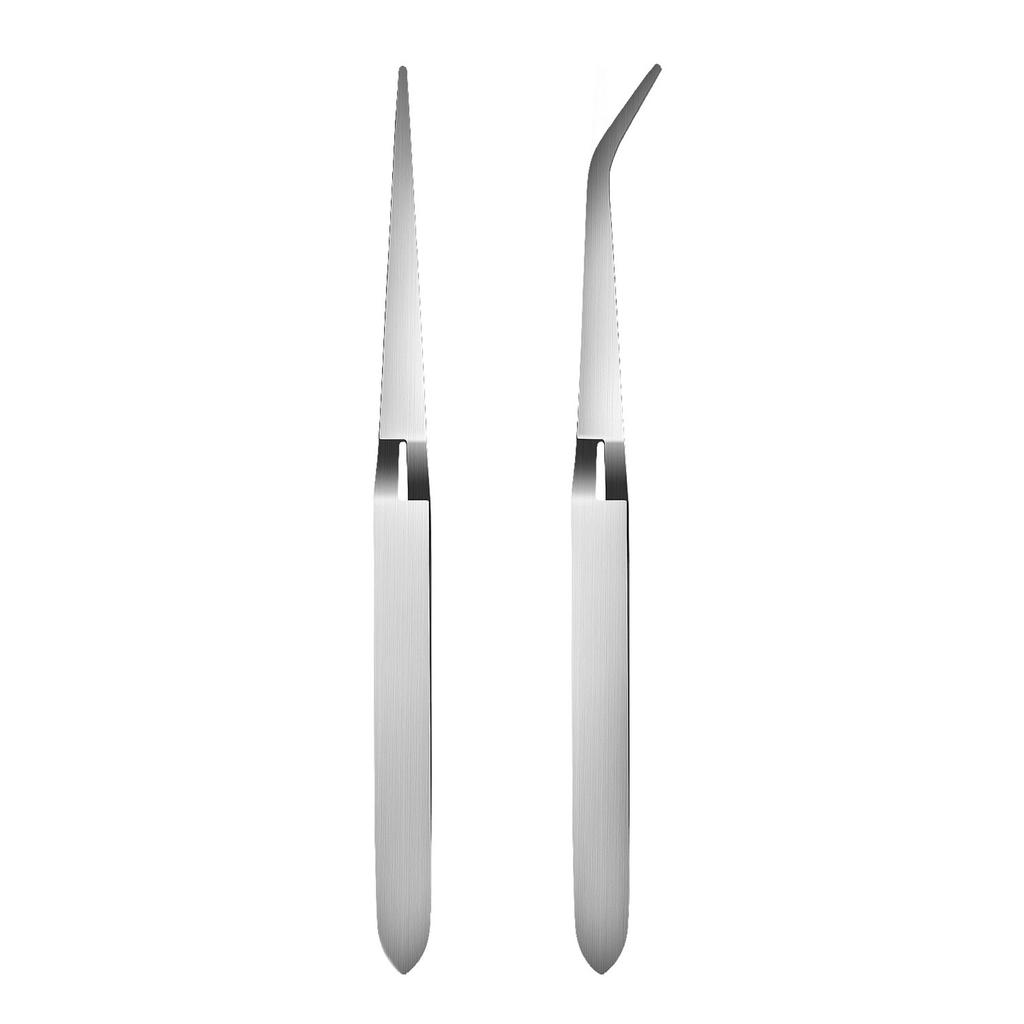 Professional Steel Nail Art Shaping Tweezers Clamp Nail Clip For Precise Manicure Control Comfortable Ergonomic Grip