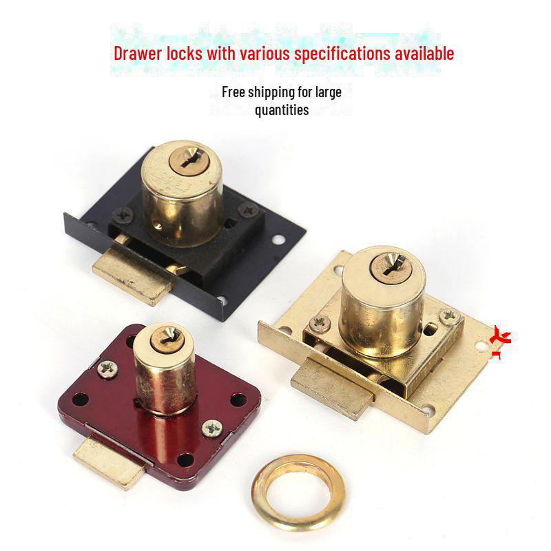 Încuietoare cu trei sertare pentru mobilier de birou și dulapuri de dosare