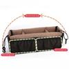Multifunctional Strollers Storage Hanging Bag with Spacious Compartment for Baby Bottles Toy Snacks Secure Attachment