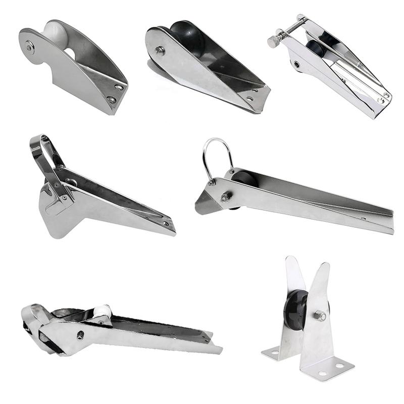 STLF Parts Boat Marine Grade AISI 316 Stainless Steel Marine Hardware Supplies High Polished Anchor Bow Roller