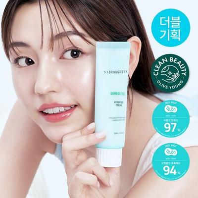 Bring Green Bamboo Hyalu Moisture Cream 100mL Double Planning