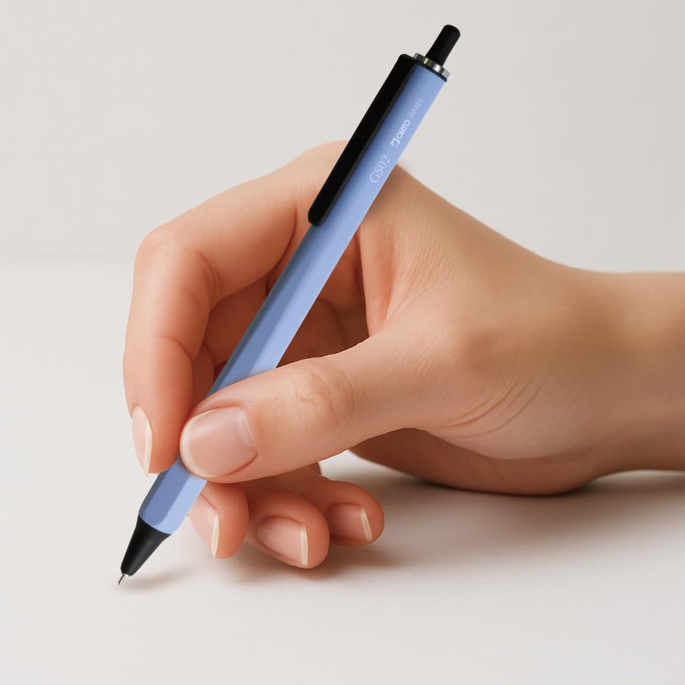 Auto Roller Gel Ballpoint Pen GS02 Dusty Blue (GS02-G5-DB)