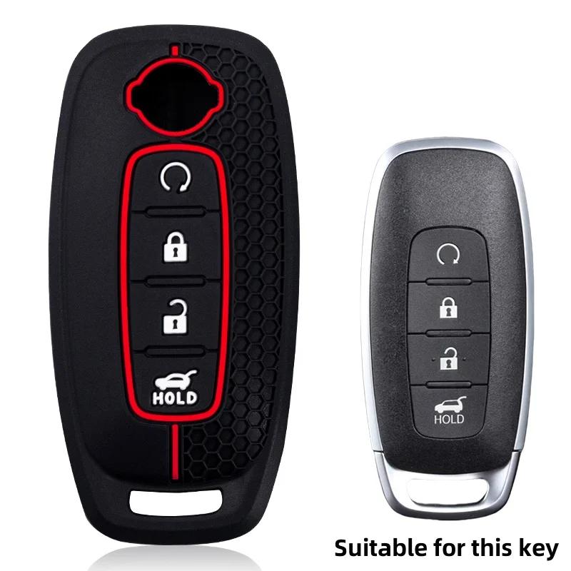 

Silicone key Cover Case for Nissan Versa X-Trail T33 Serena Rouge Kicks Pathfinder Ariya Rogue 2023 Car Accessories