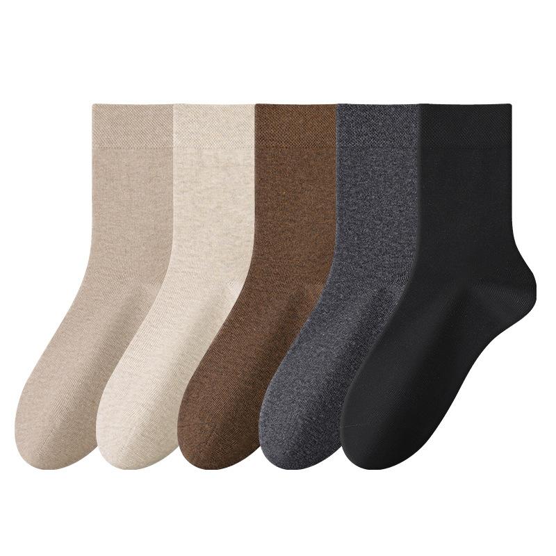 Women's Mid-calf Socks, Thick and Warm Long Calf Socks for Autumn and Winter, Sweat-absorbing and Odor-proof Postpartum Socks
