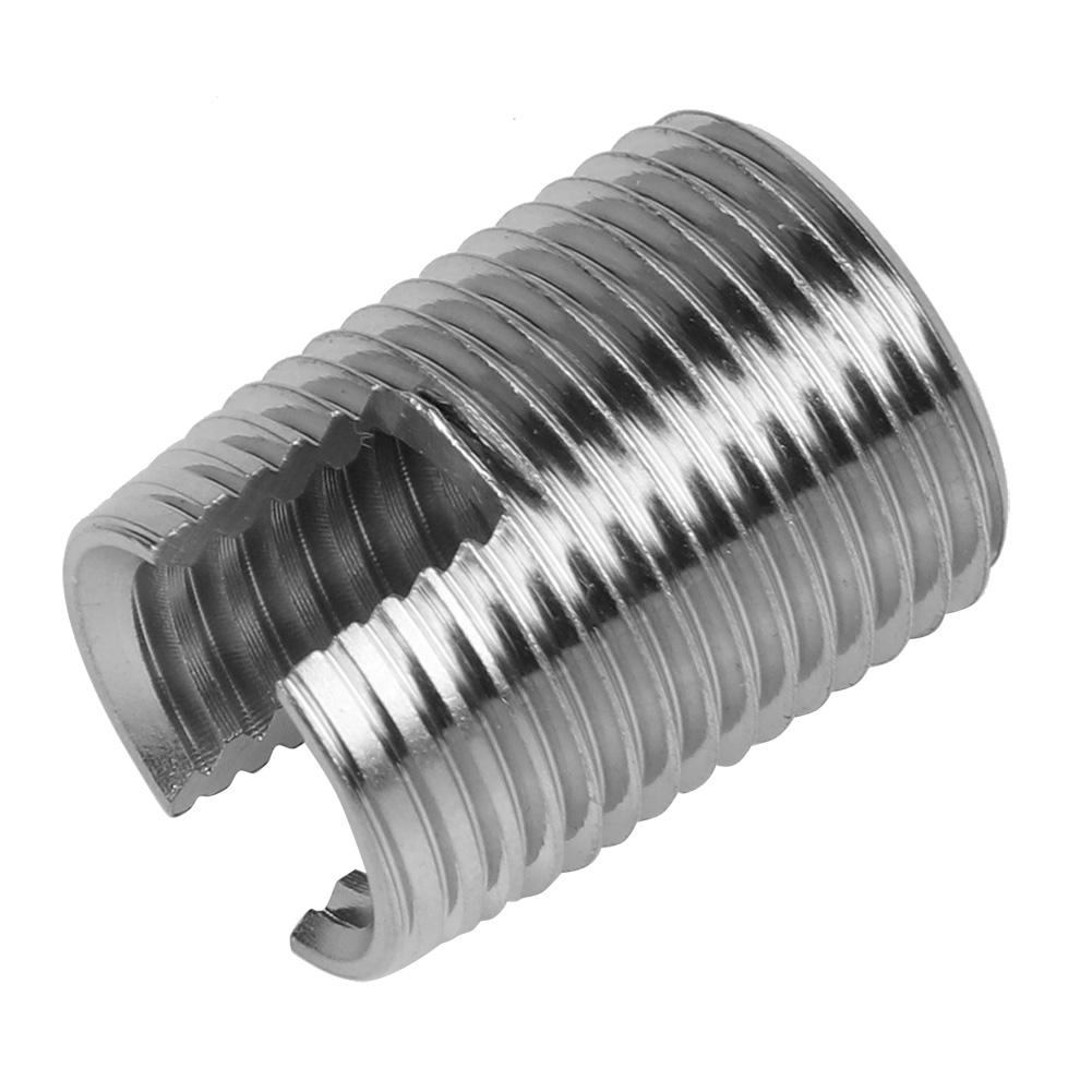 1 Set 302 Type 3 Hole SUS303 Stainless Steel Self Tapping Screw Thread Inserts (#7)